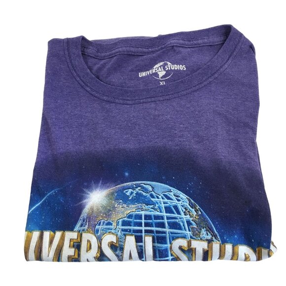 UNIVERSAL STUDIOS FLORIDA PURPLE GRAPHIC T-SHIRT MENS SIZE XL - Picture 3 of 4